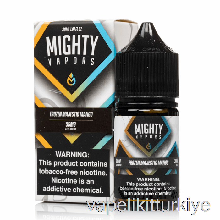 Vape Elektronik Sigara Dondurulmuş Görkemli Mango - Güçlü Buhar Tuzları - 30ml 50mg